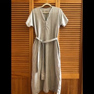 Storq flannel maternity dress
